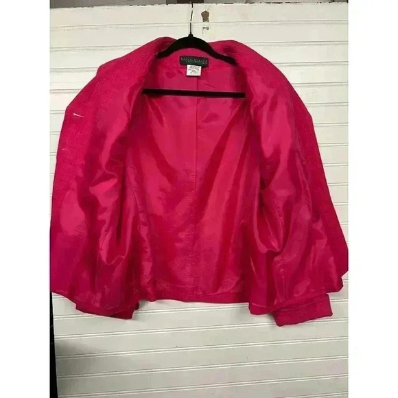 harve benard Pink Linen Blazer - Picture 5 of 7